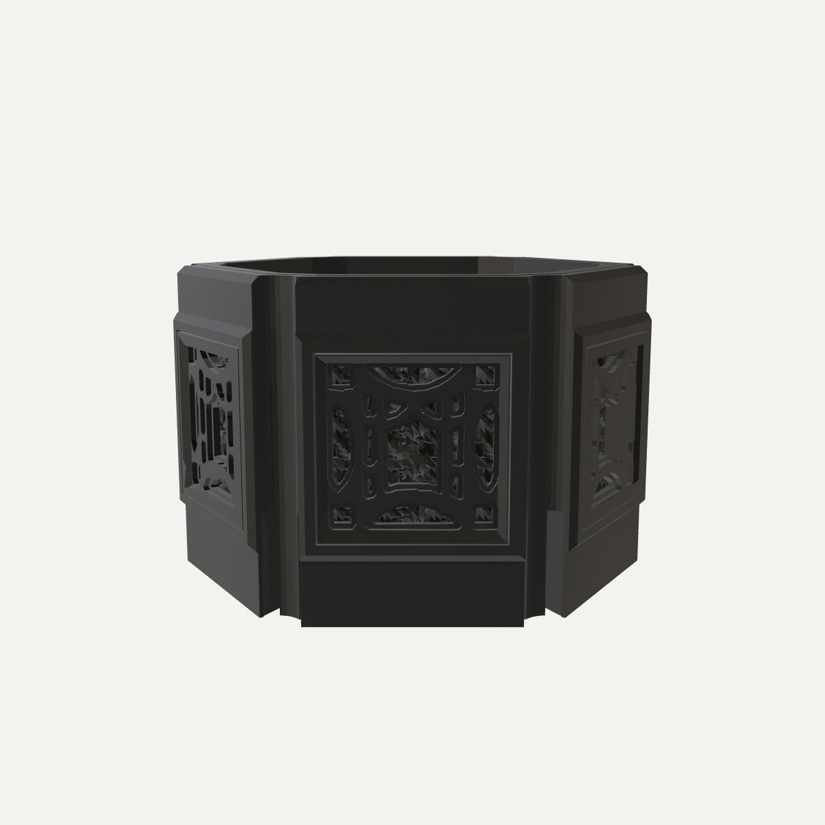 RYUKA BLOCK POT HEXAGON みかど（H-04） 3号相当
