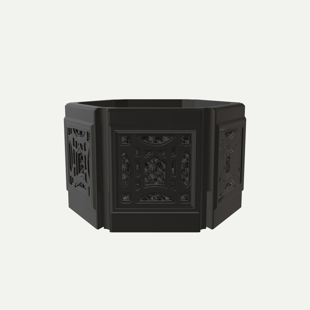 RYUKA BLOCK POT HEXAGON みかど（H-04） 4号相当