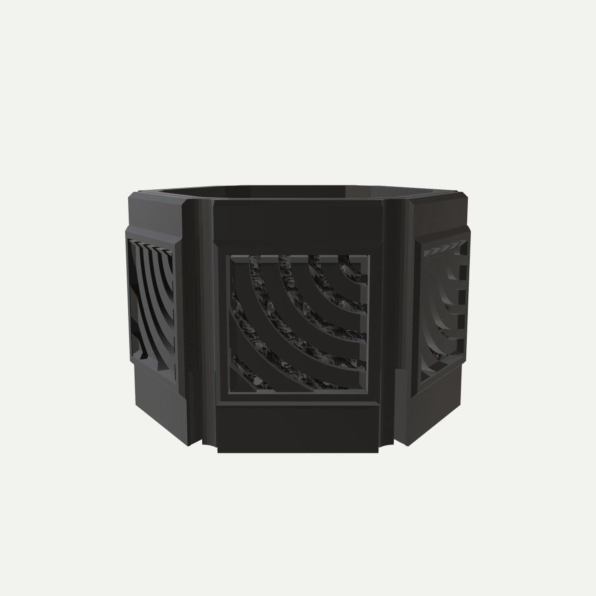 RYUKA BLOCK POT HEXAGON みずわ（N-03） 3号相当