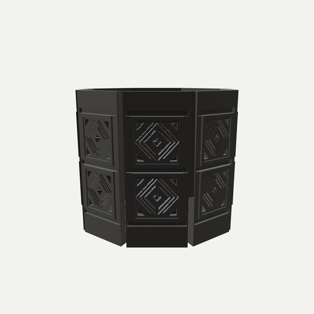 RYUKA BLOCK POT OCTAGON いしだたみ（H-01） 3号相当