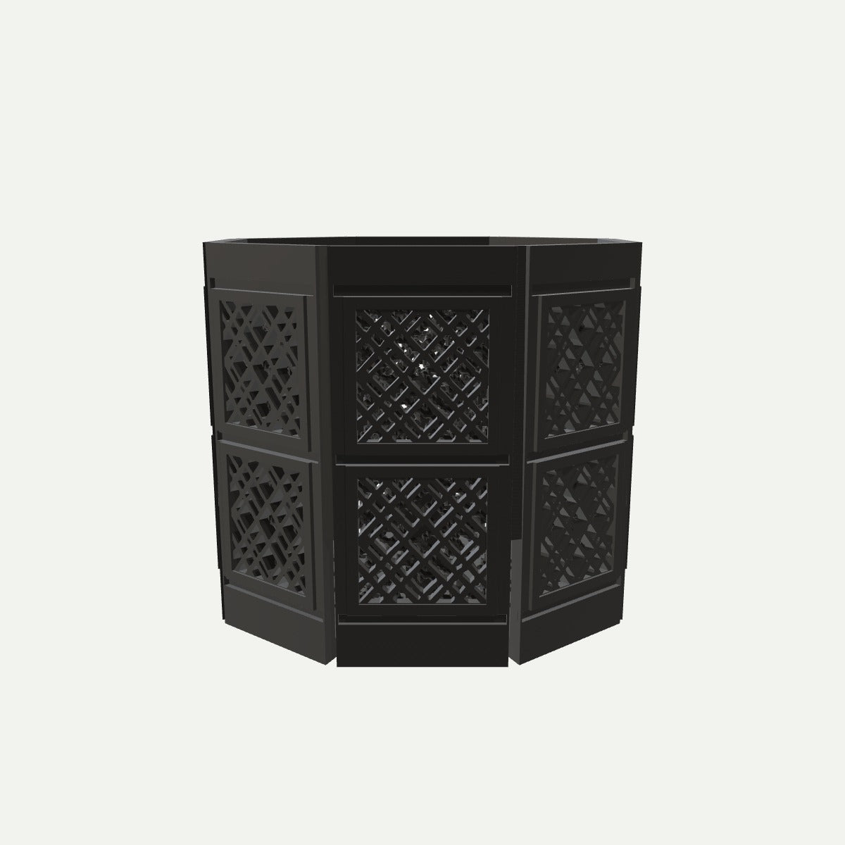 RYUKA BLOCK POT OCTAGON うどぅん（H-02） 4号相当