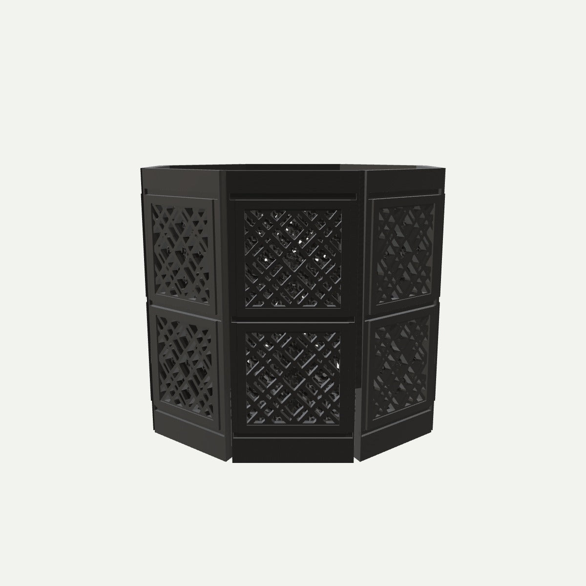 RYUKA BLOCK POT OCTAGON うどぅん（H-02） 5号相当