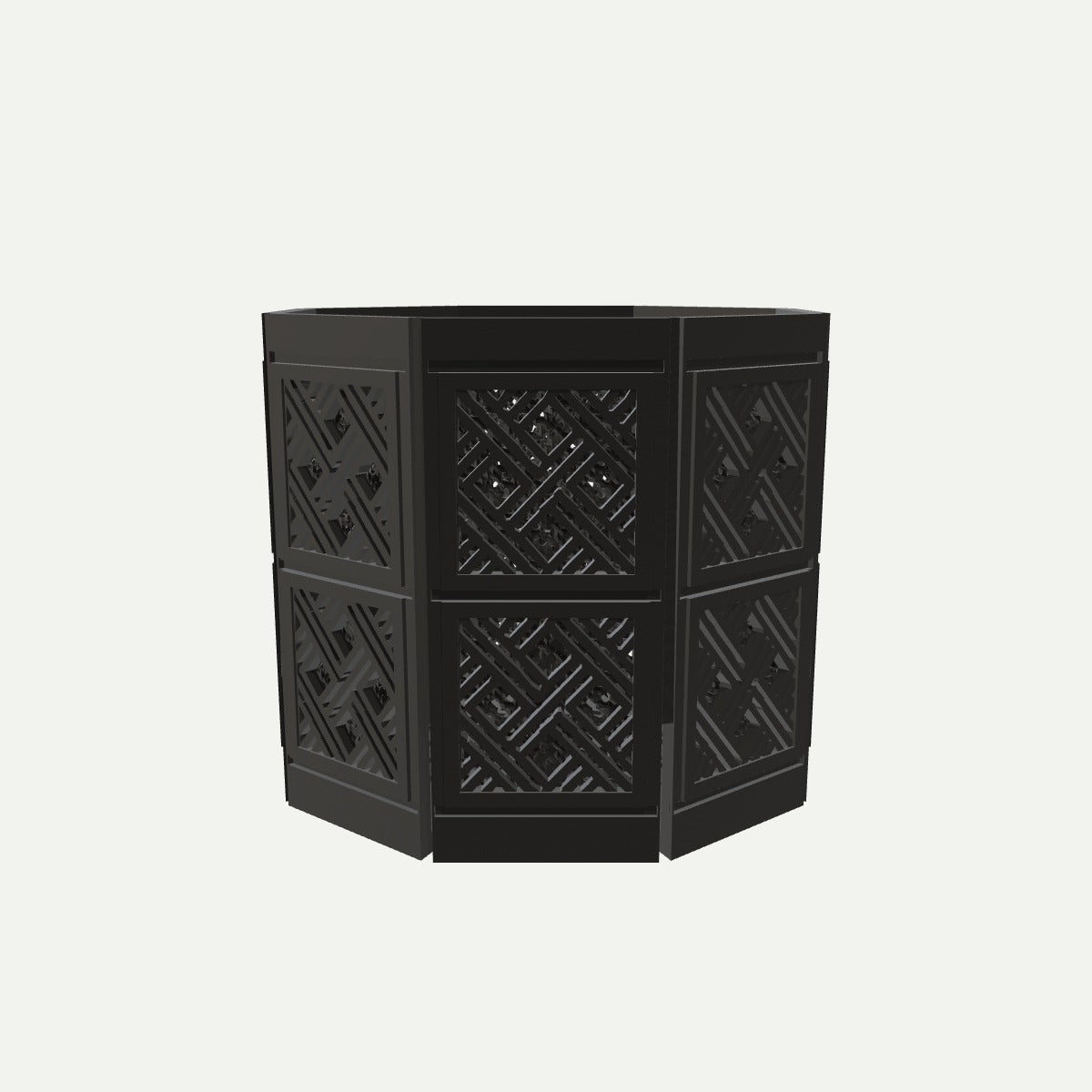 RYUKA BLOCK POT OCTAGON あやぱに（H-03） 5号相当