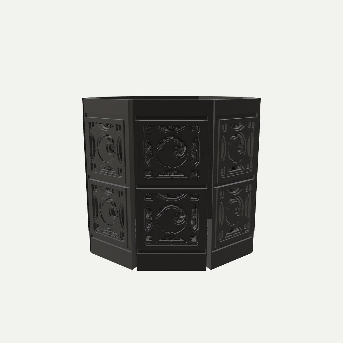 RYUKA BLOCK POT OCTAGON はいみつ（N-07） 4号相当