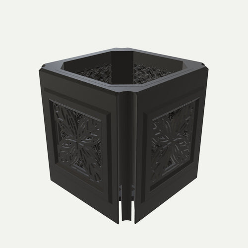 RYUKA BLOCK POT CUBE｜くばばな 斜め