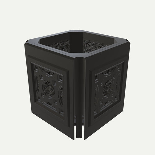 RYUKA BLOCK POT CUBE｜ぐすく 斜め