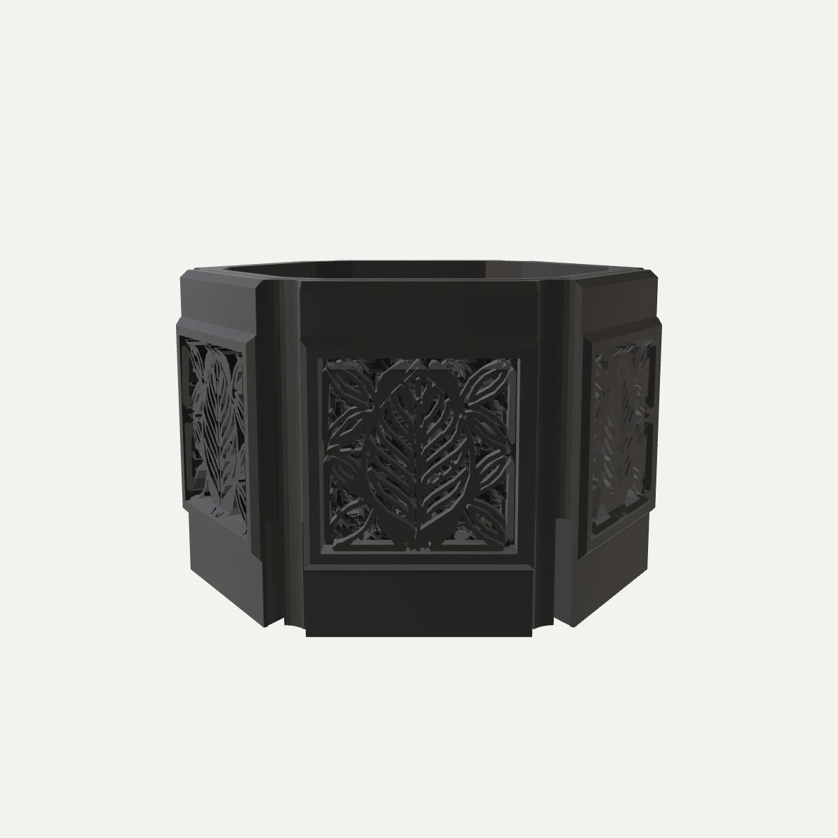 RYUKA BLOCK POT HEXAGON｜さんにん 正面