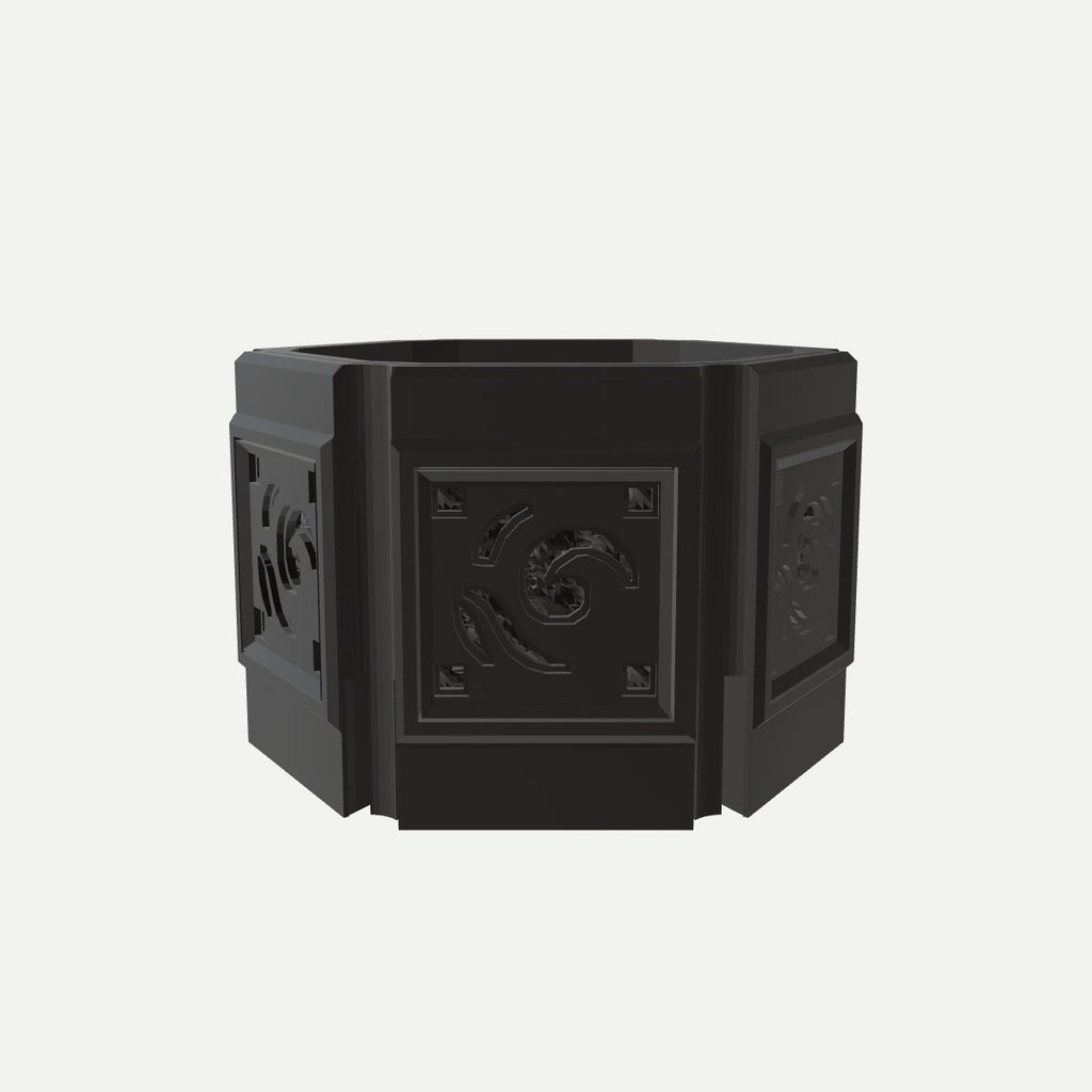 RYUKA BLOCK POT HEXAGON｜しおかぜ 正面