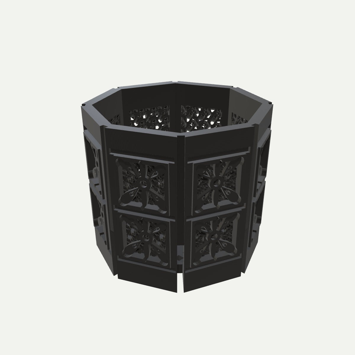 RYUKA BLOCK POT OCTAGON｜てぃだばな 斜め