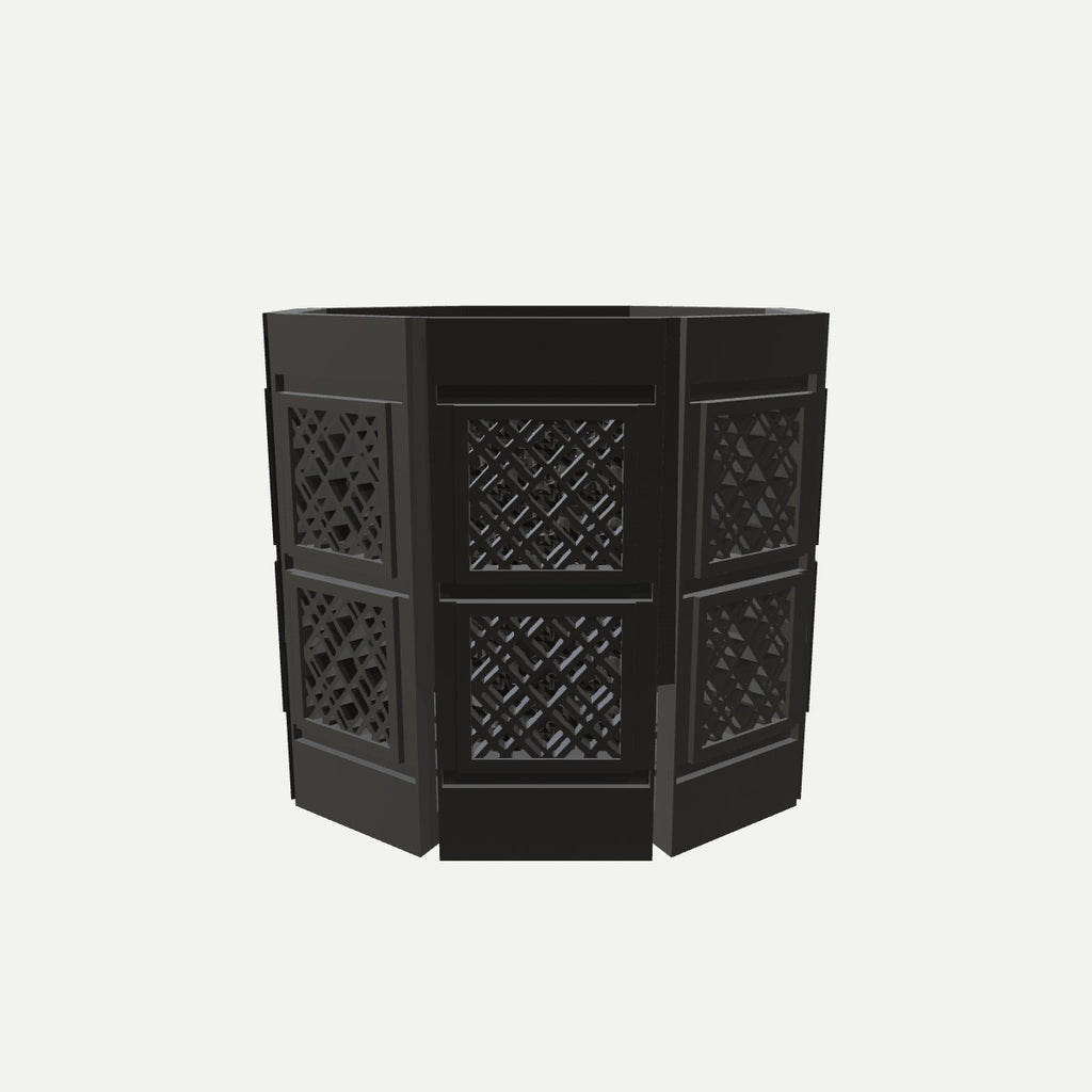 RYUKA BLOCK POT OCTAGON｜うどぅん 正面