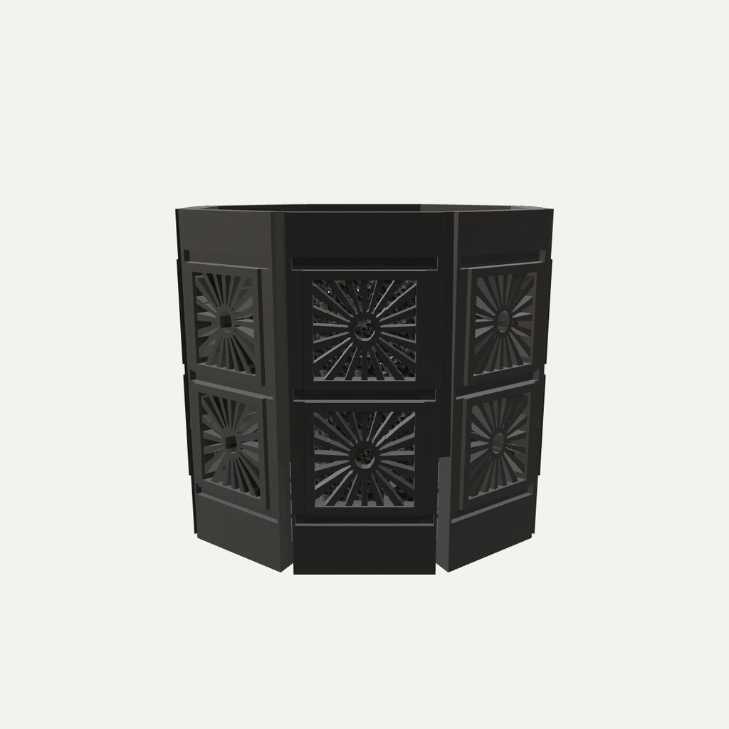 RYUKA BLOCK POT OCTAGON｜あかちち 正面