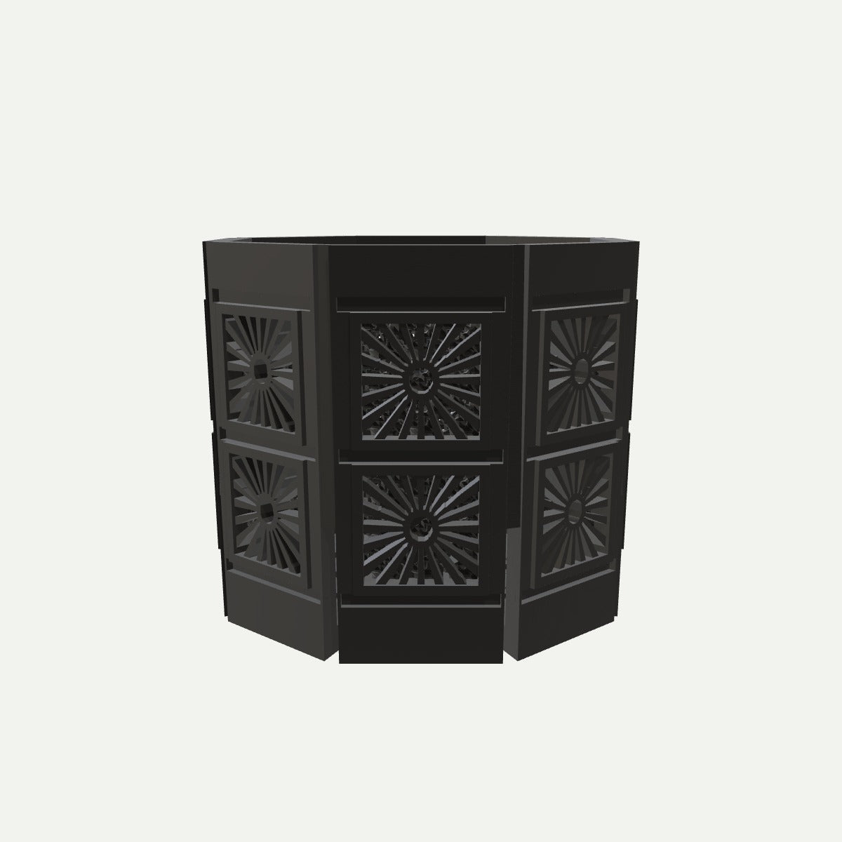 RYUKA BLOCK POT OCTAGON｜あかちち 正面