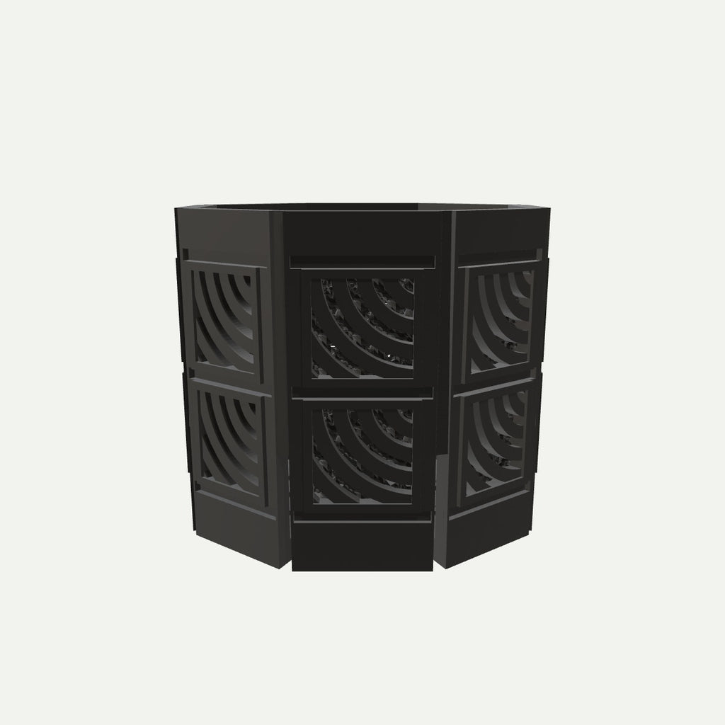 RYUKA BLOCK POT OCTAGON｜みずわ 正面