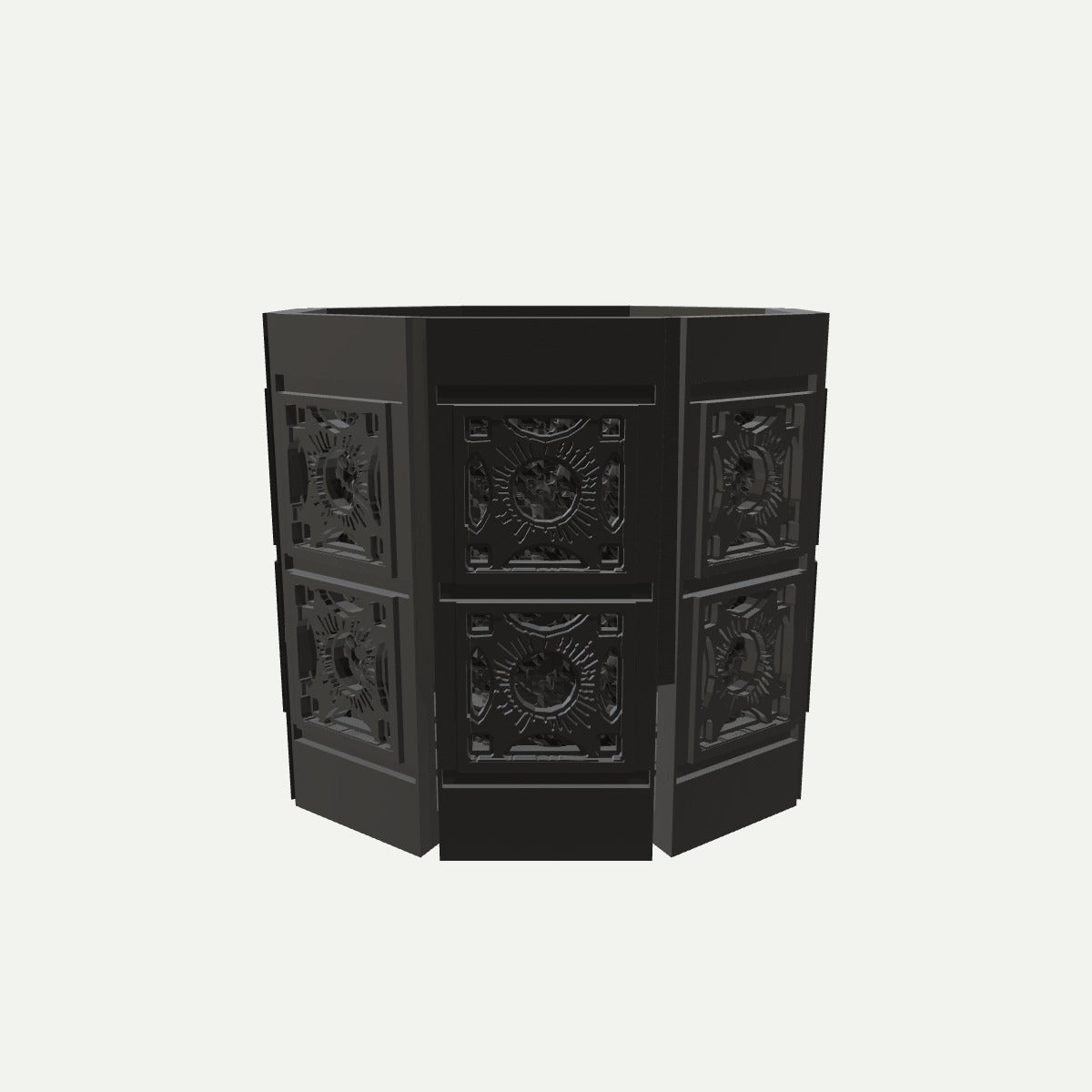 RYUKA BLOCK POT OCTAGON｜ひむか 正面