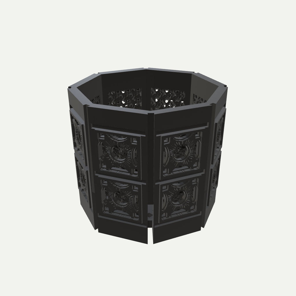 RYUKA BLOCK POT OCTAGON｜ひむか 斜め