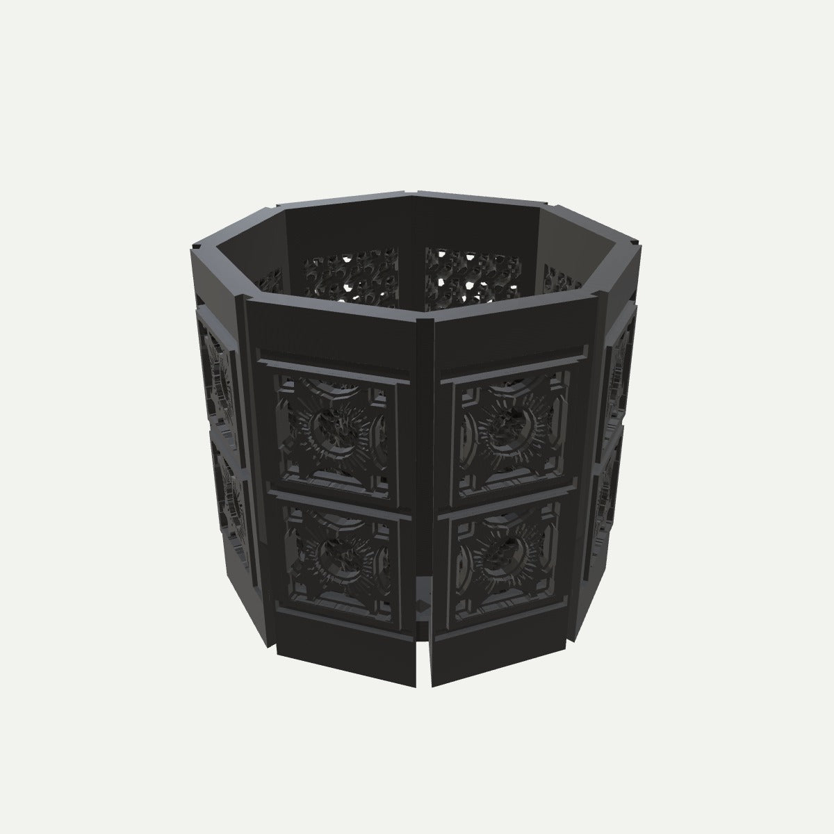 RYUKA BLOCK POT OCTAGON｜ひむか 斜め